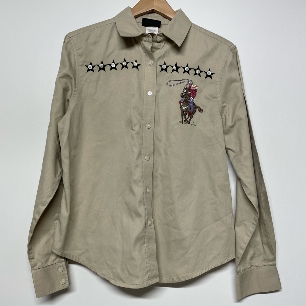 ROUGHRIDER vintage boys western Shirt
